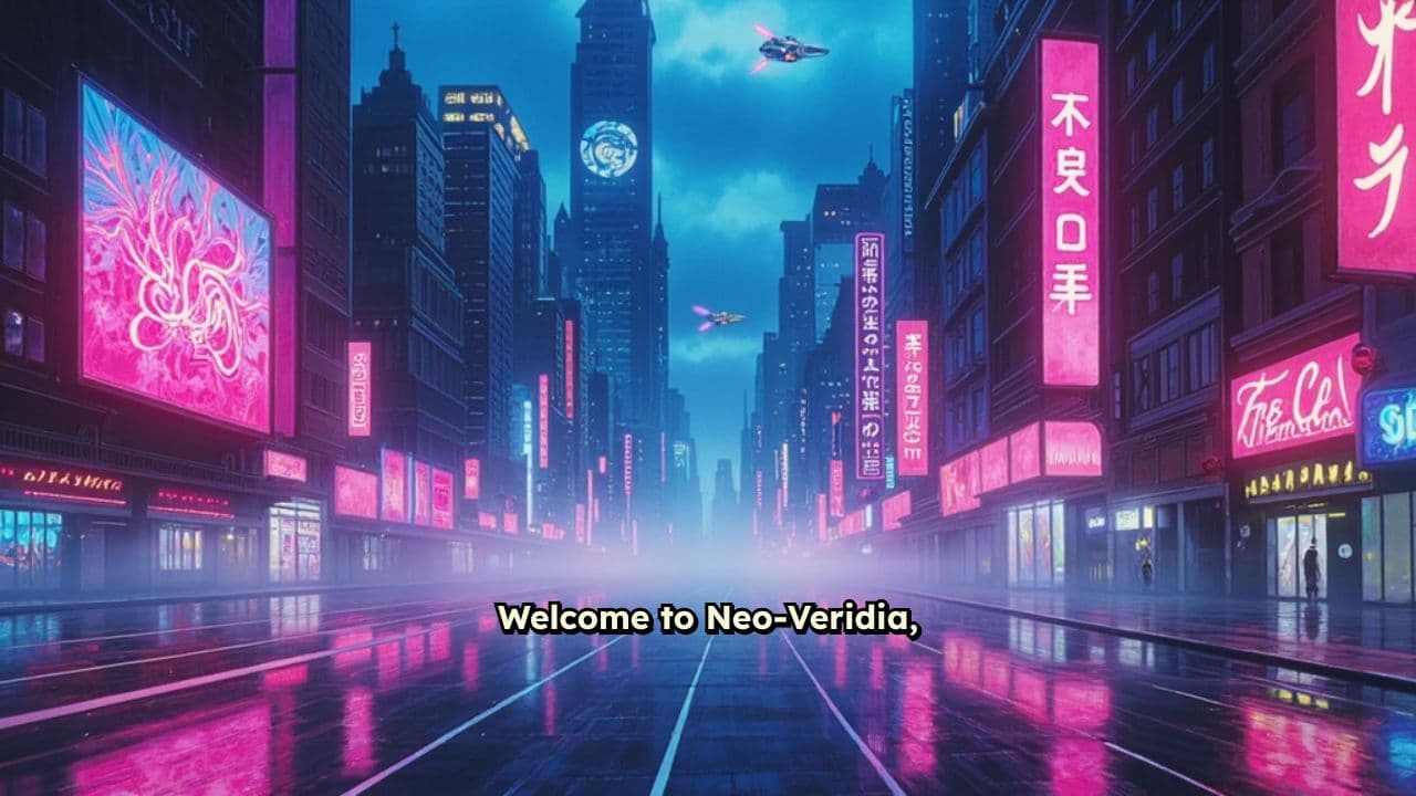 Neo-Veridia Nightscape