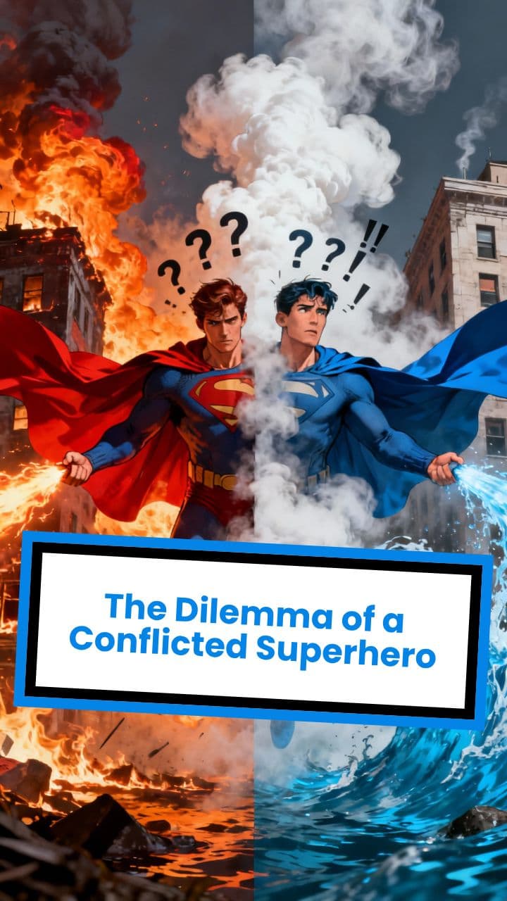 The Dilemma of a Conflicted Superhero
