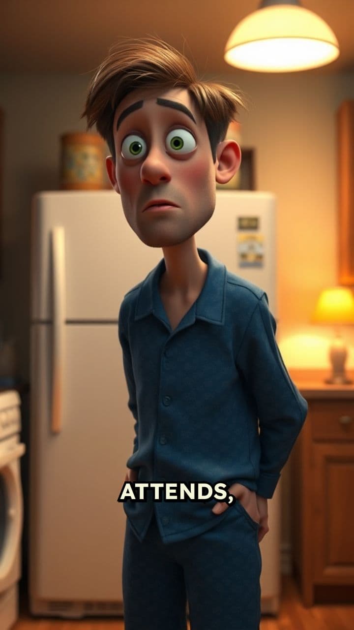 Soirée pizza avec frigo magique