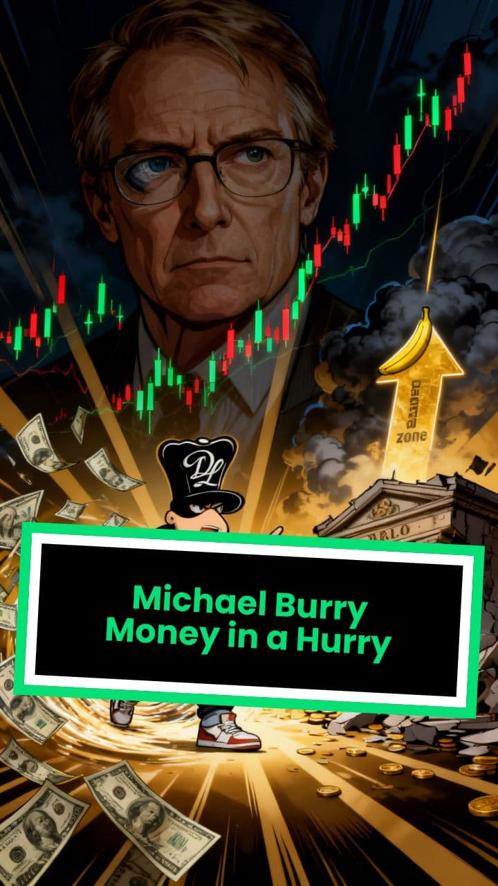 Michael Burry Money in a Hurry