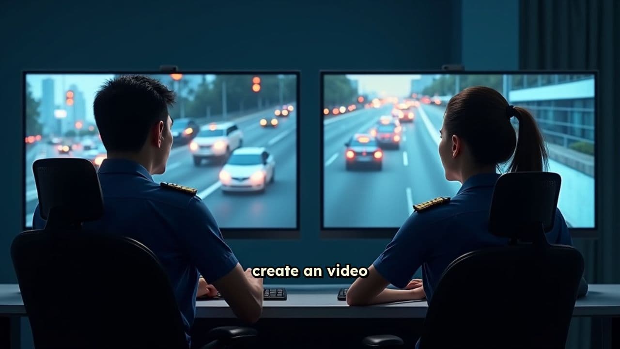 CCTV Monitoring of Busy Roads