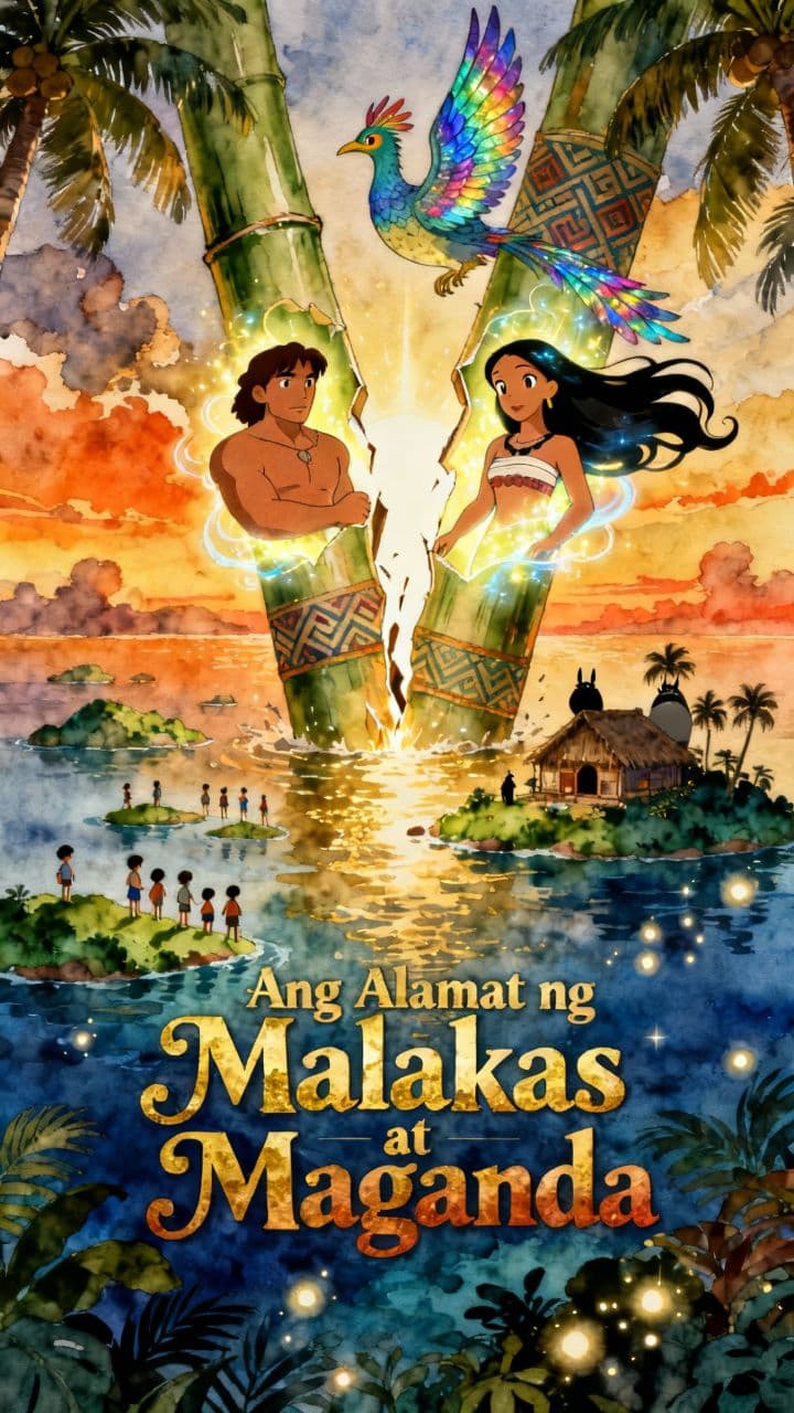 Ang Alamat ng Malakas at Maganda