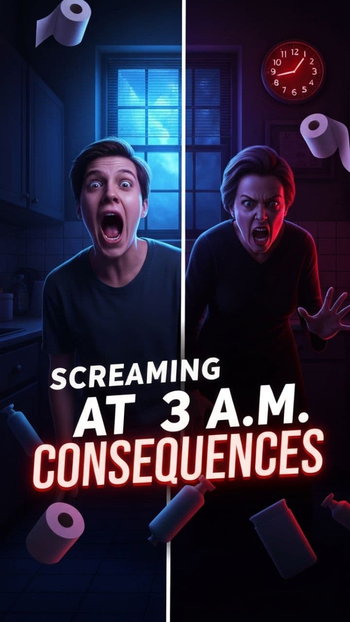 Screaming at 3 A.M. Consequences