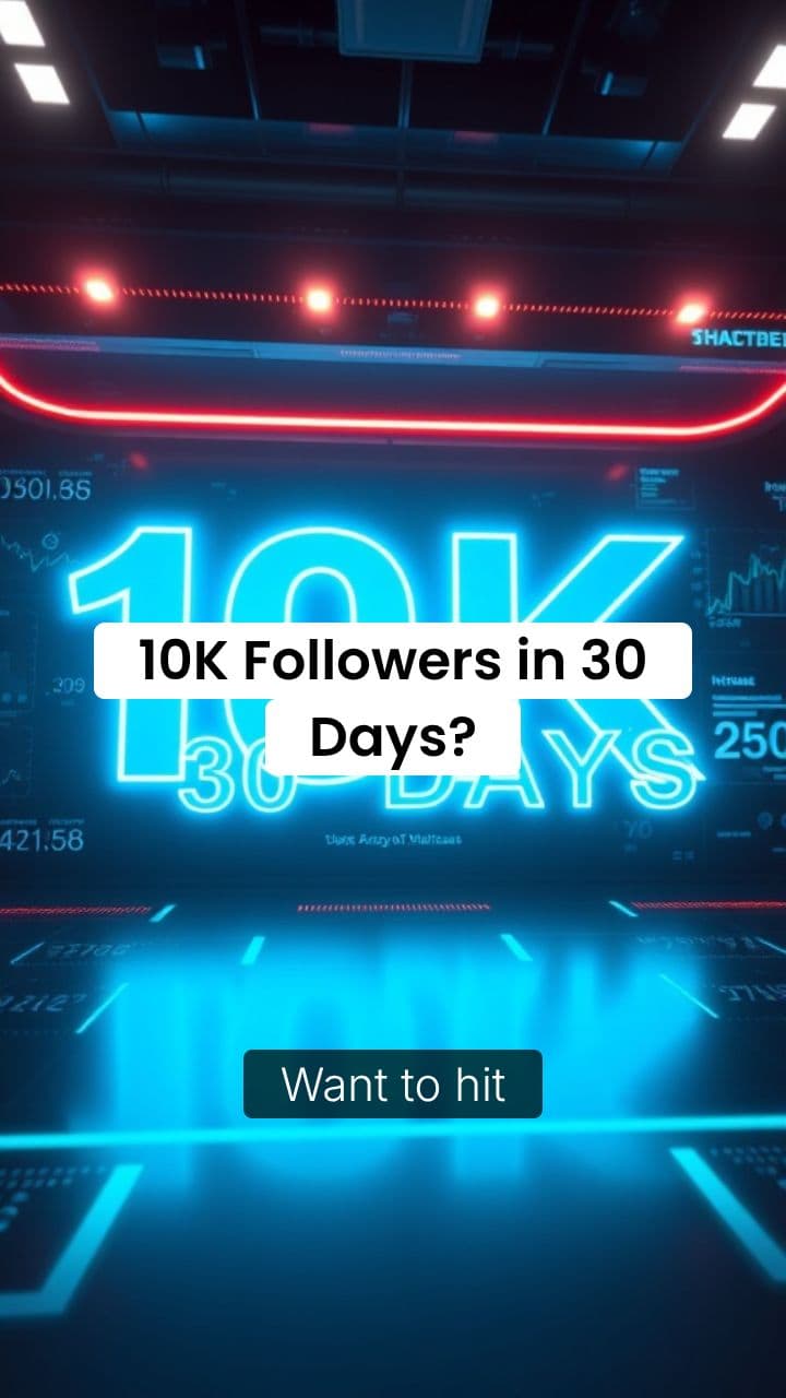 10K Followers in 30 Days: AI Productivity Hacks