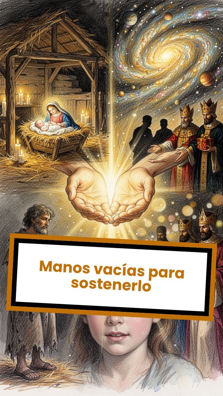 Manos vacías para sostenerlo