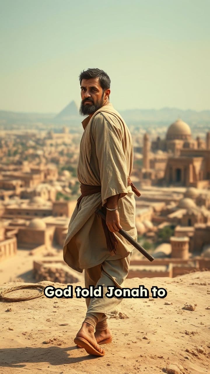 Jonah's Reluctant Journey to Nineveh