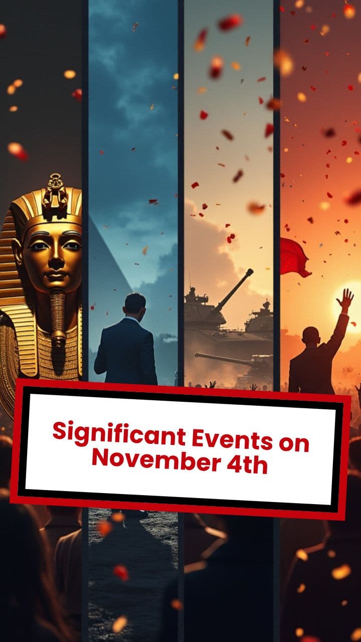 Significant Events on November 4th