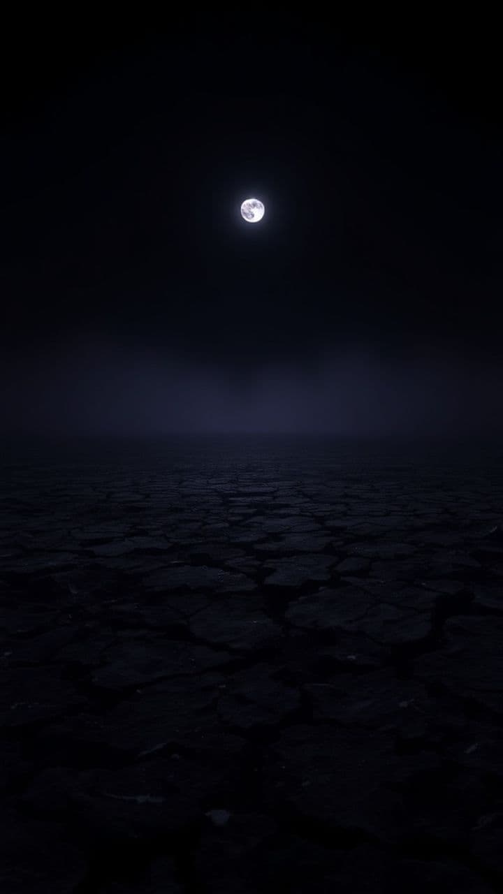 Spálená bylina v tme