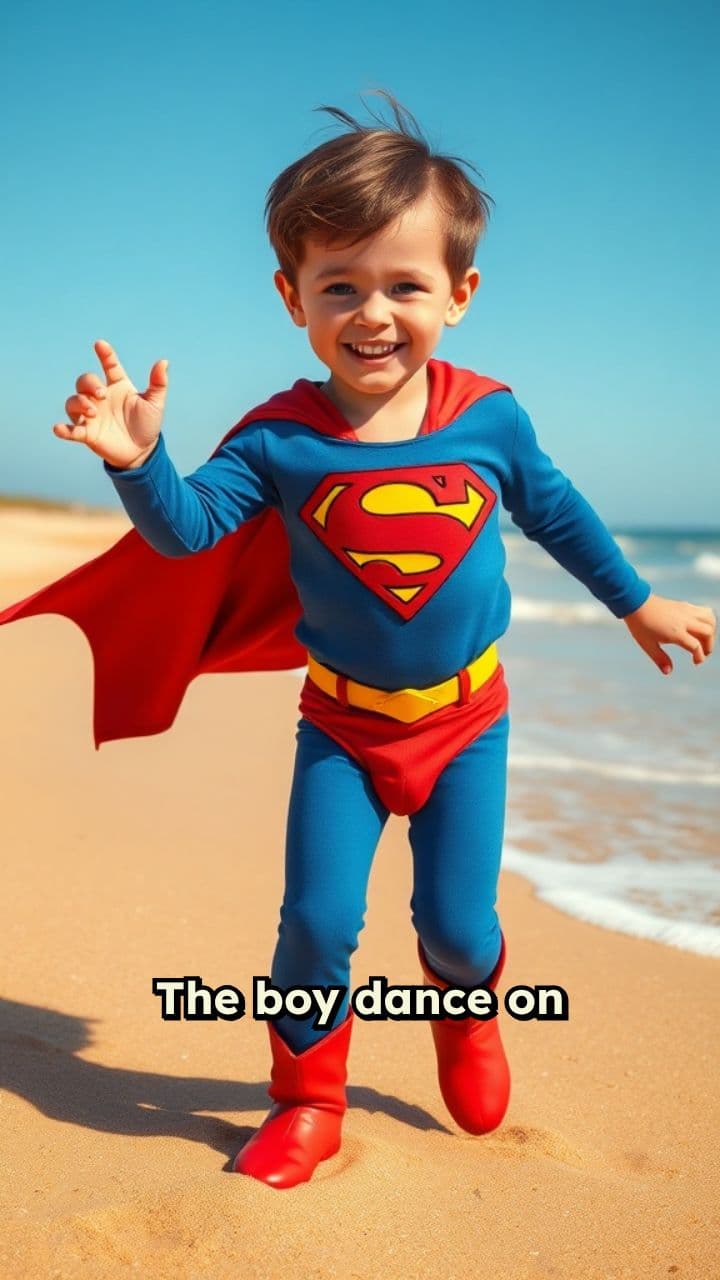 Superman Boy's Beach Performance