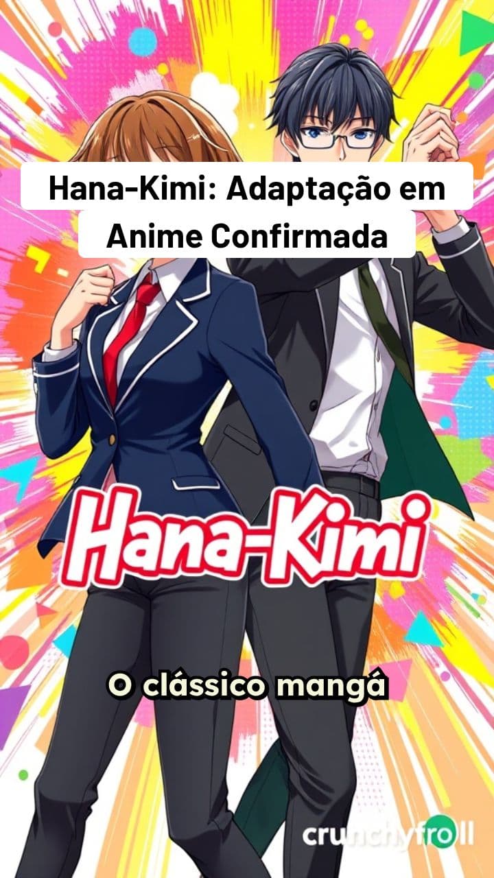 Hana-Kimi: Adaptação em Anime Confirmada