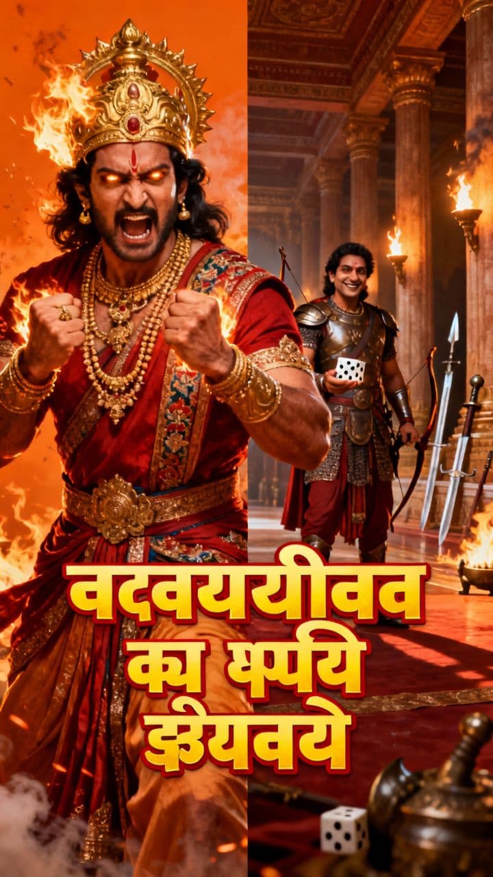 दुर्योधन का क्रोध और नई चालें