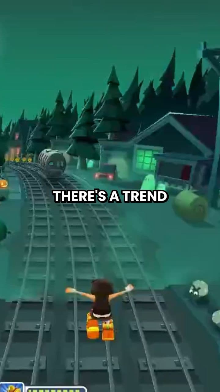 Subway Surfer Trend in TikTok Videos
