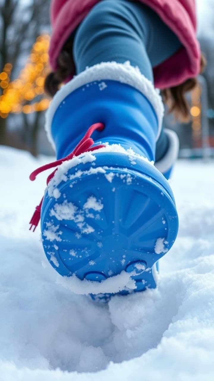 Crunchy Snow Boots Stomp