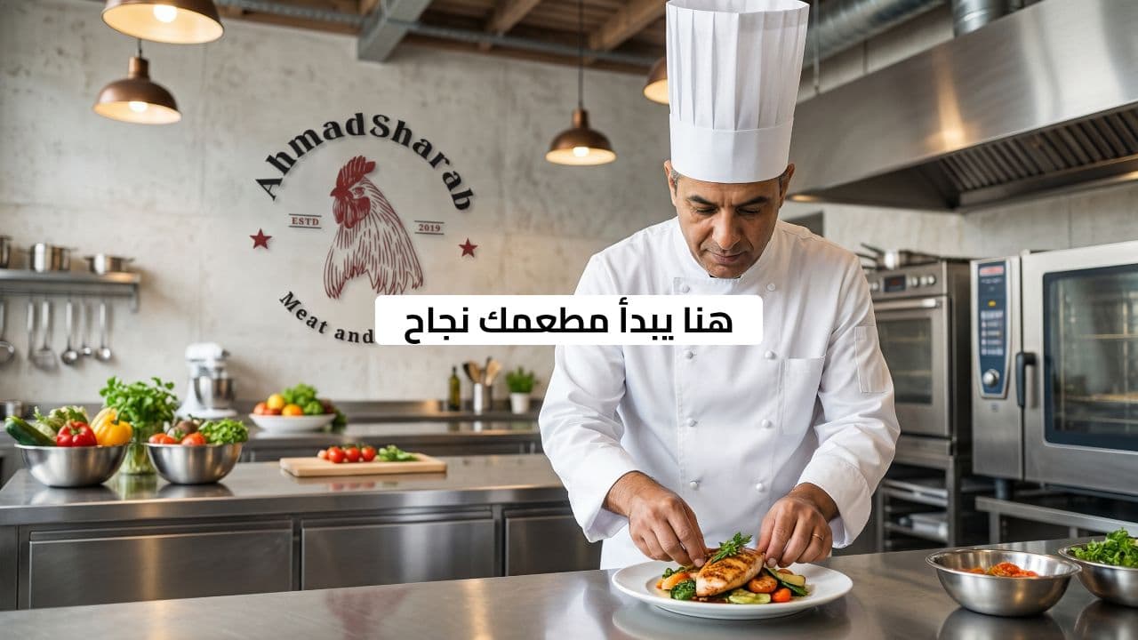 إعلان مؤسسة أحمد شراب لتوزيع الدواجن