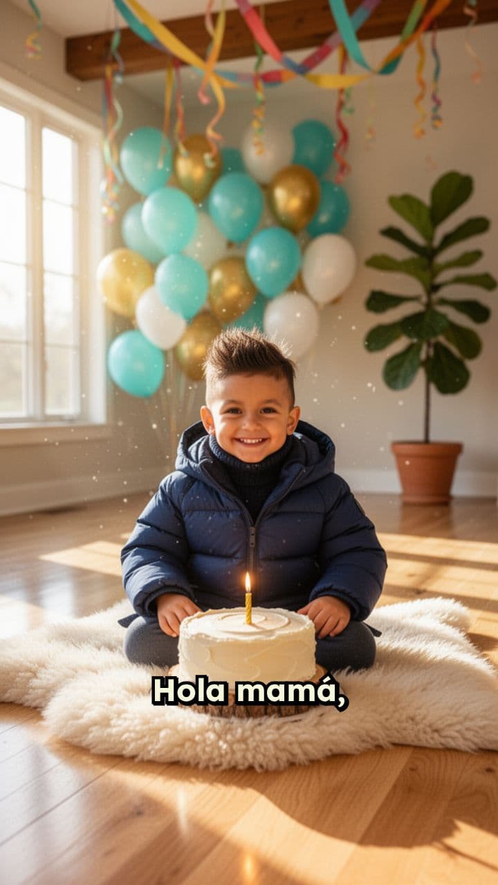 Feliz cumpleaños, mamá