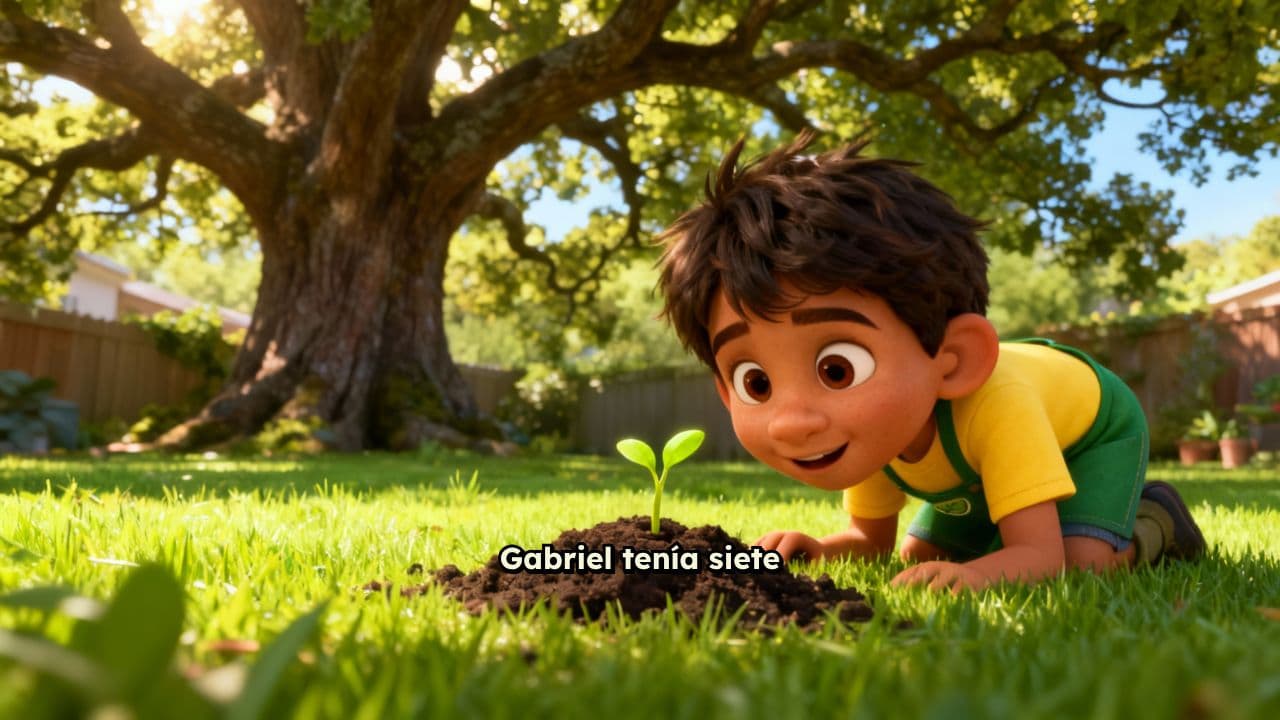 Gabriel quiere ser Jardinero de Esperanzas