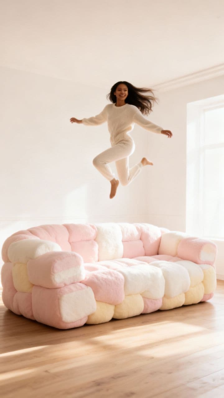 Marshmallow Sofa Relaxation
