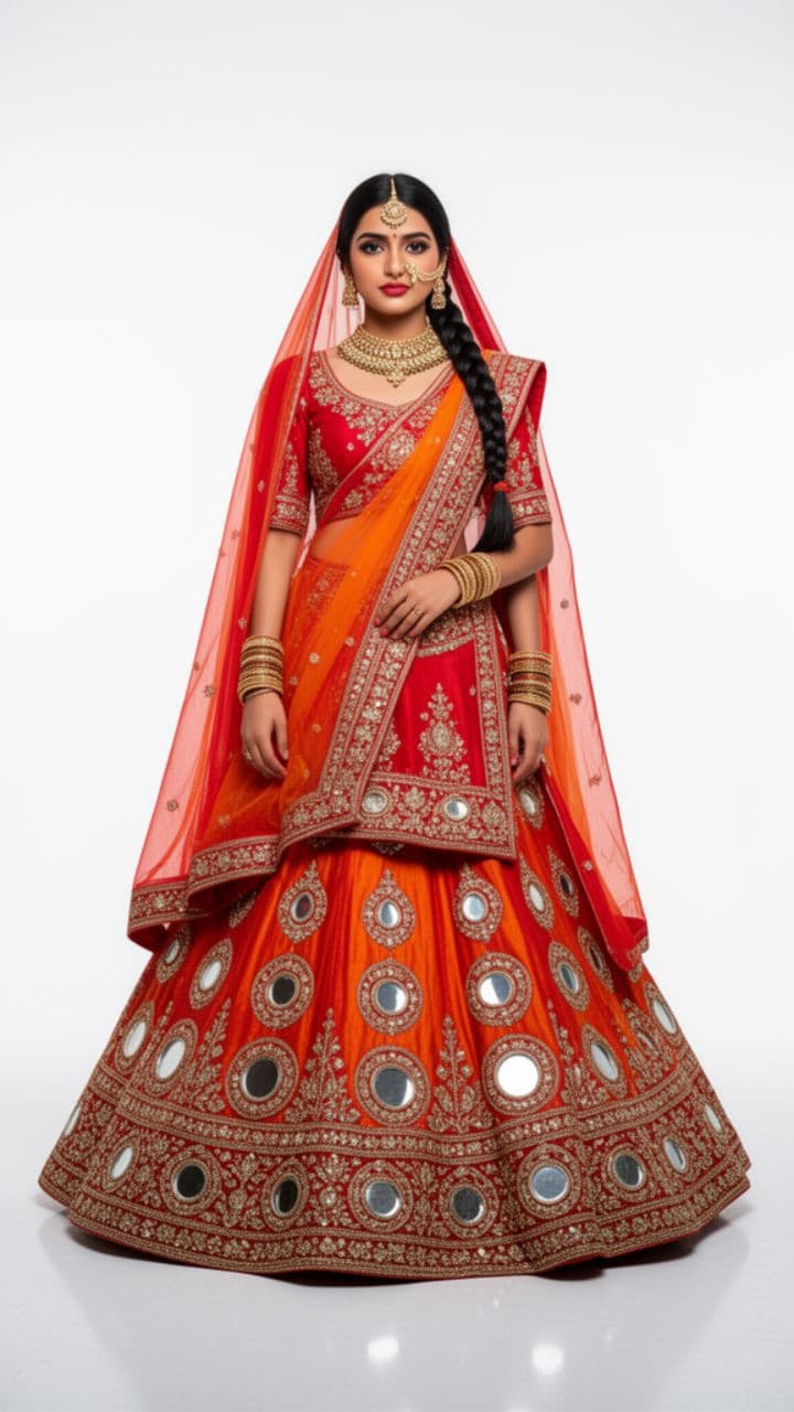 Cinematic Ghoomar Dance in Studio