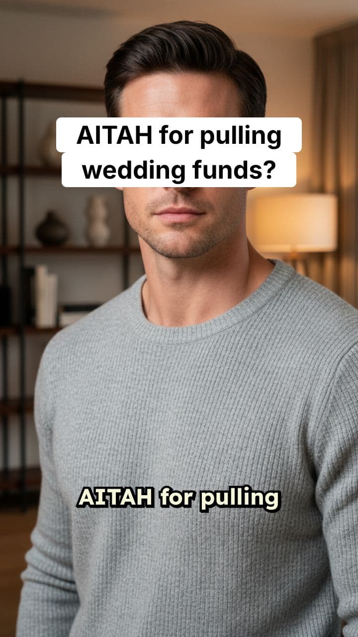 AITAH for Pulling Wedding Funding?