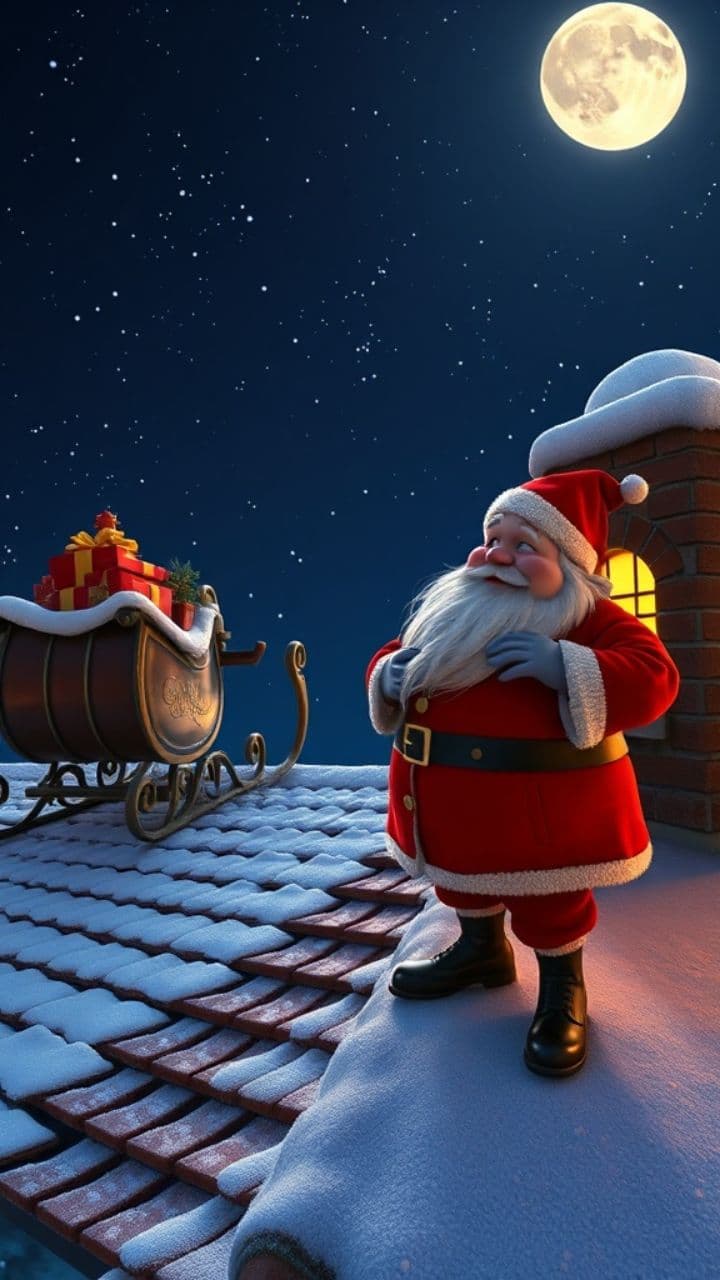 Santa's Mischievous Surprise