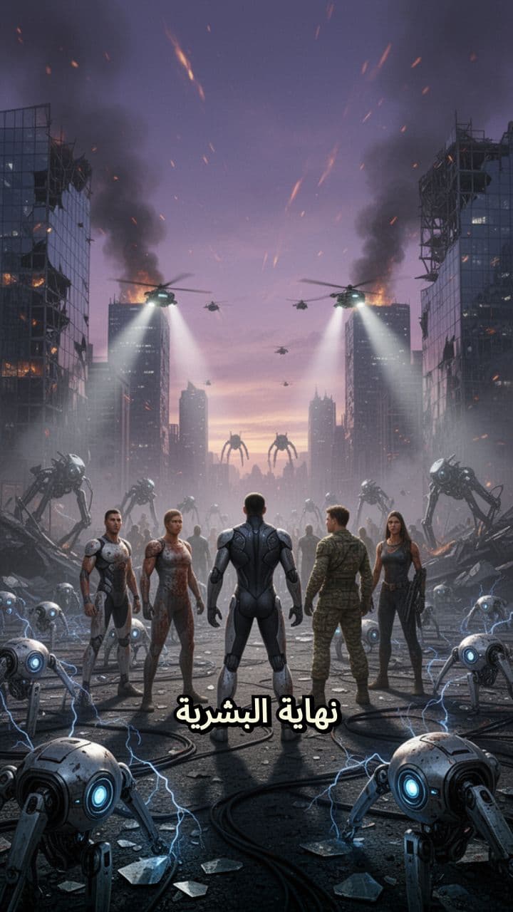 معركة البشر والروبوتات الحاسمة