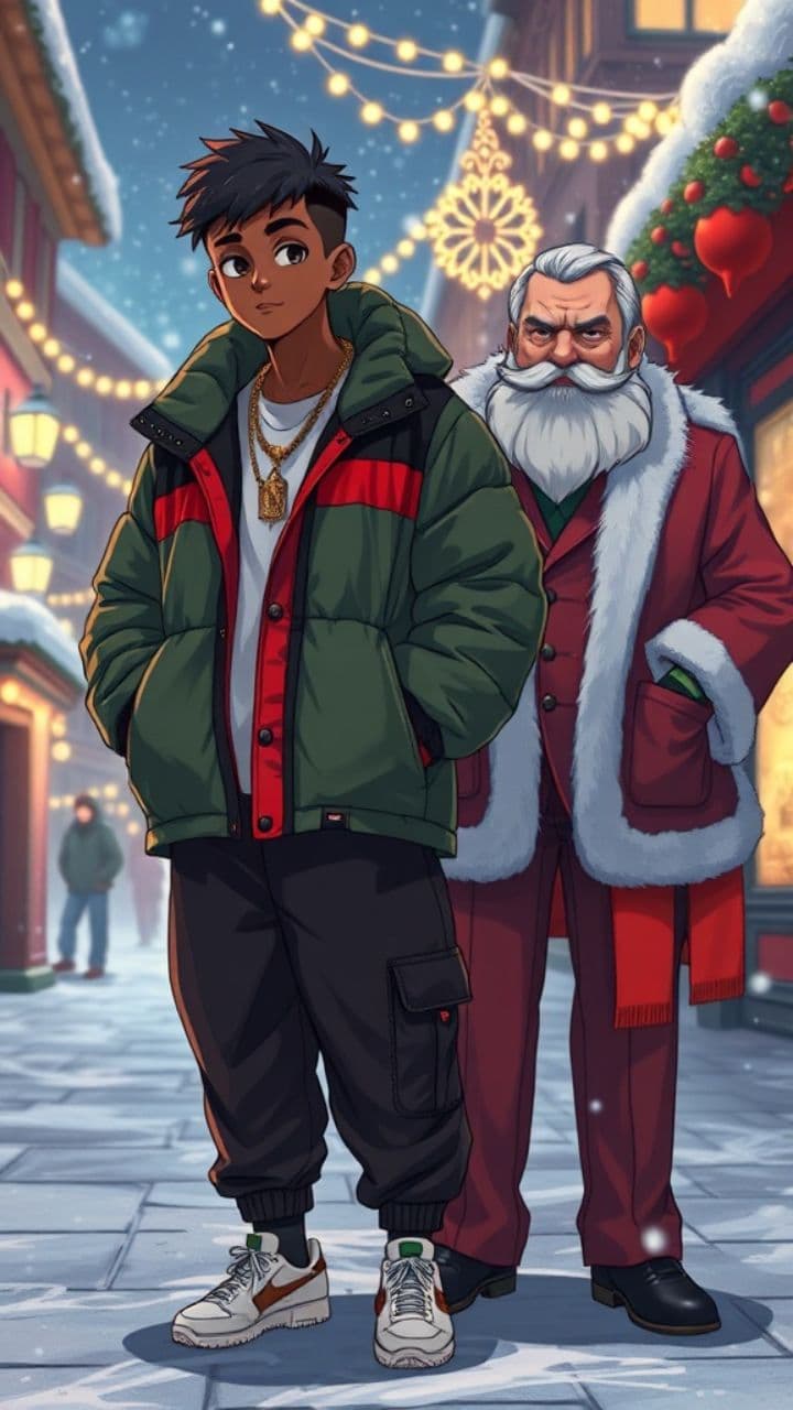 Christmas Cannabis with Santa