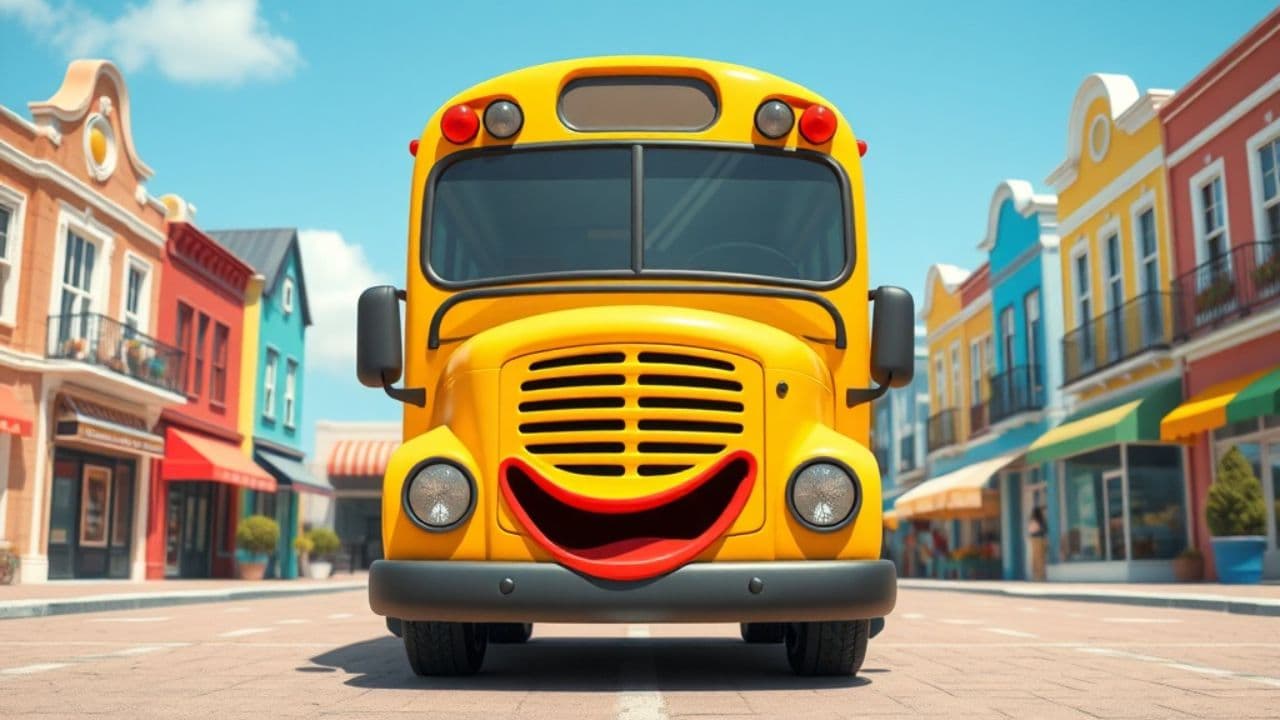 Autobuzul vesel hapciubip!