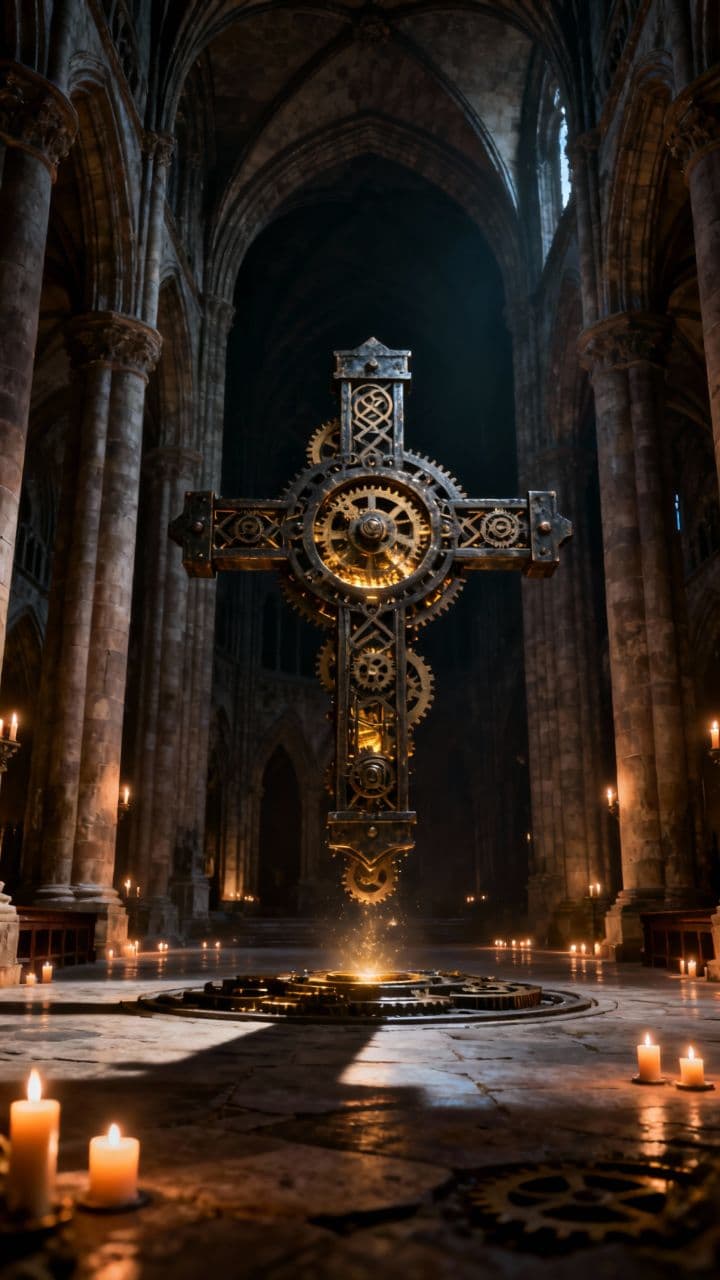 Gothic Industrial Cross