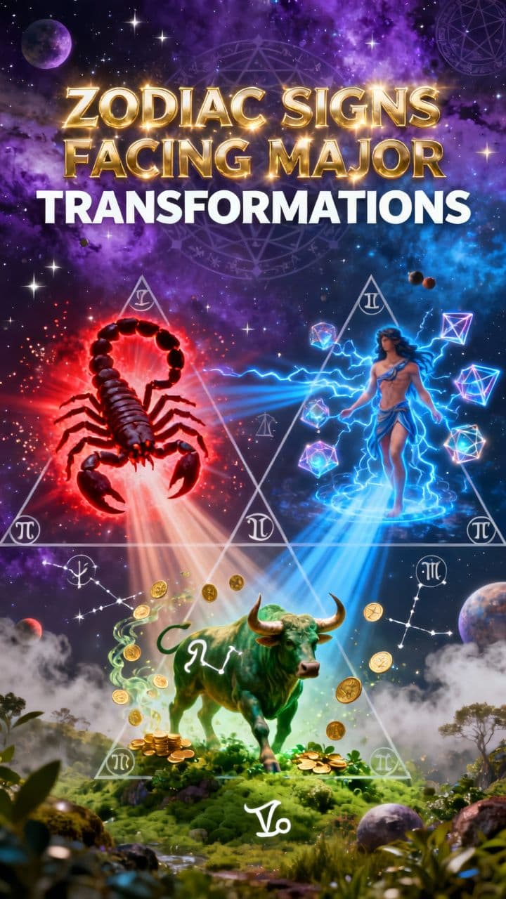 Zodiac Signs Facing Major Transformations