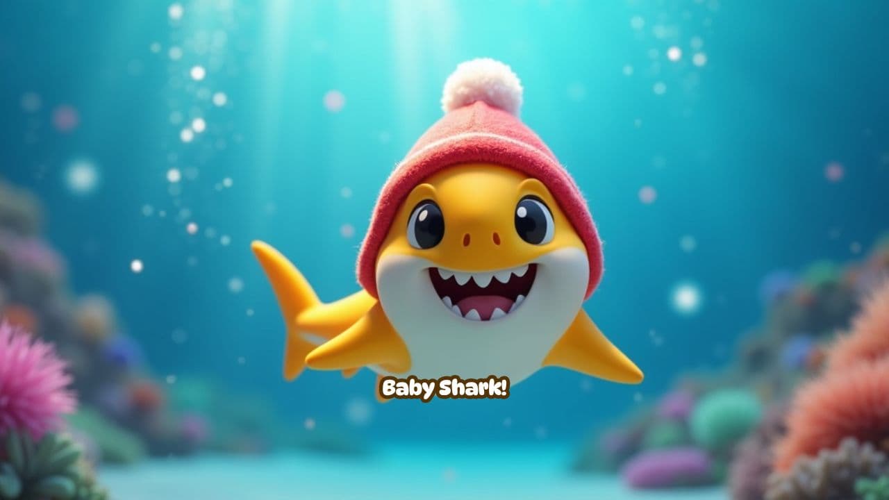 Underwater Christmas with Baby Shark