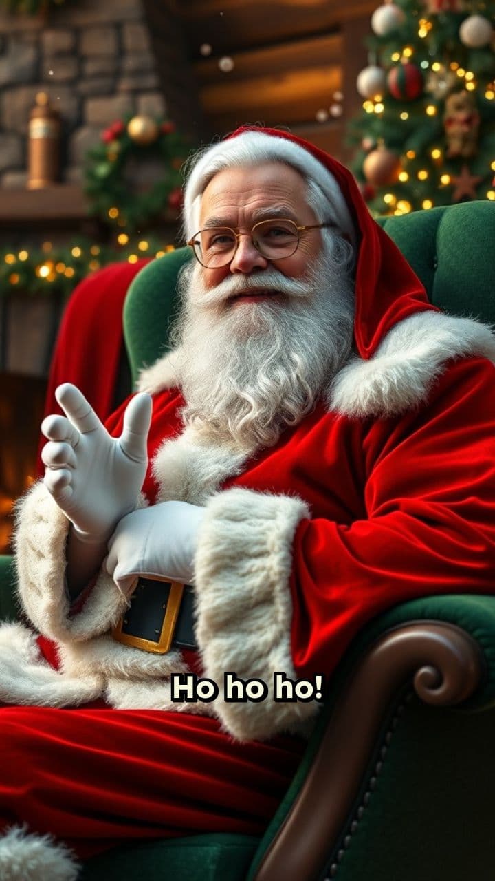 Mensagem de Natal do Papai Noel para Maria