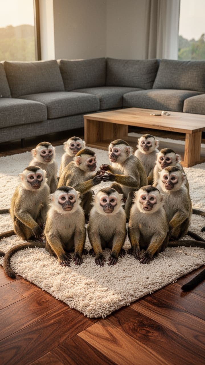 Playful Monkey Chaos