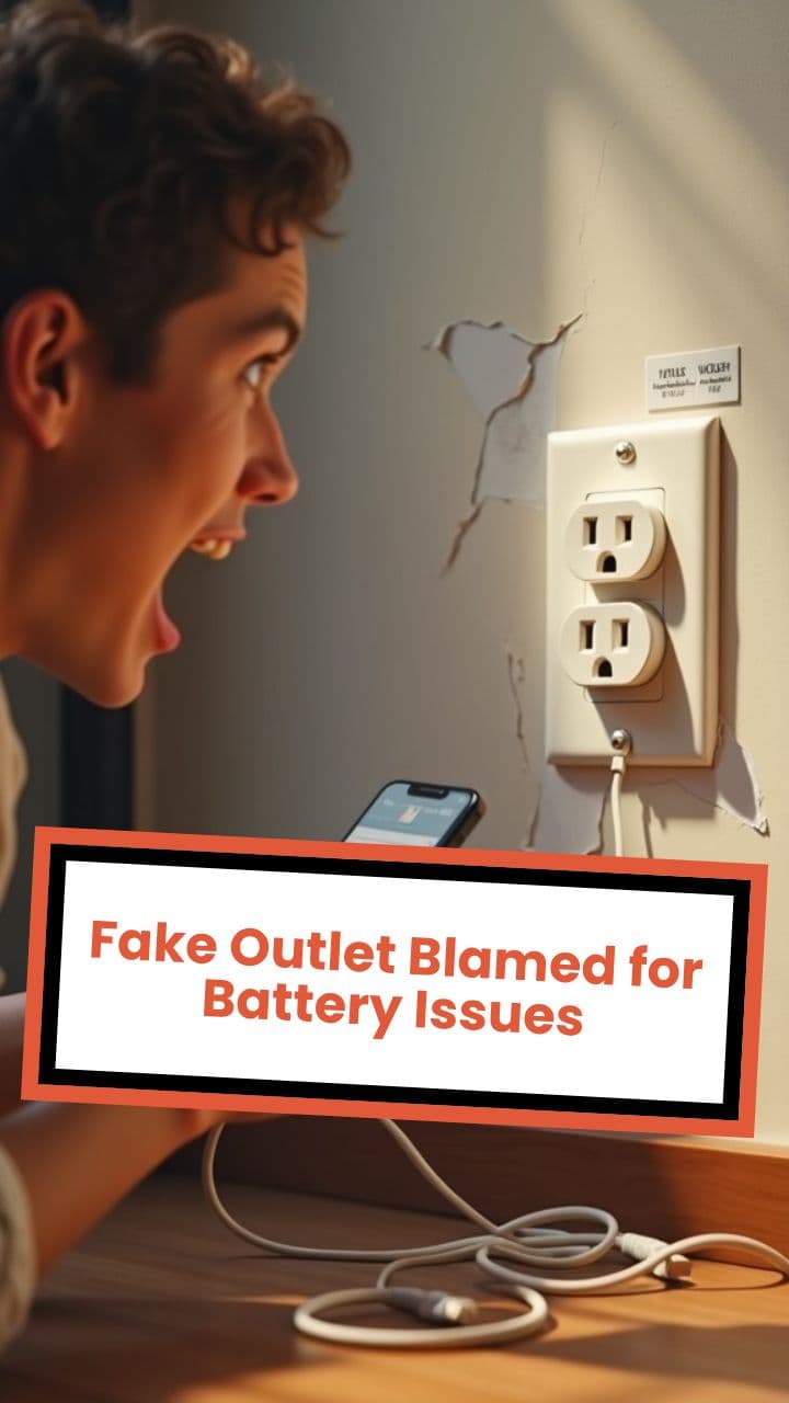Fake Outlet Blamed for Battery Issues