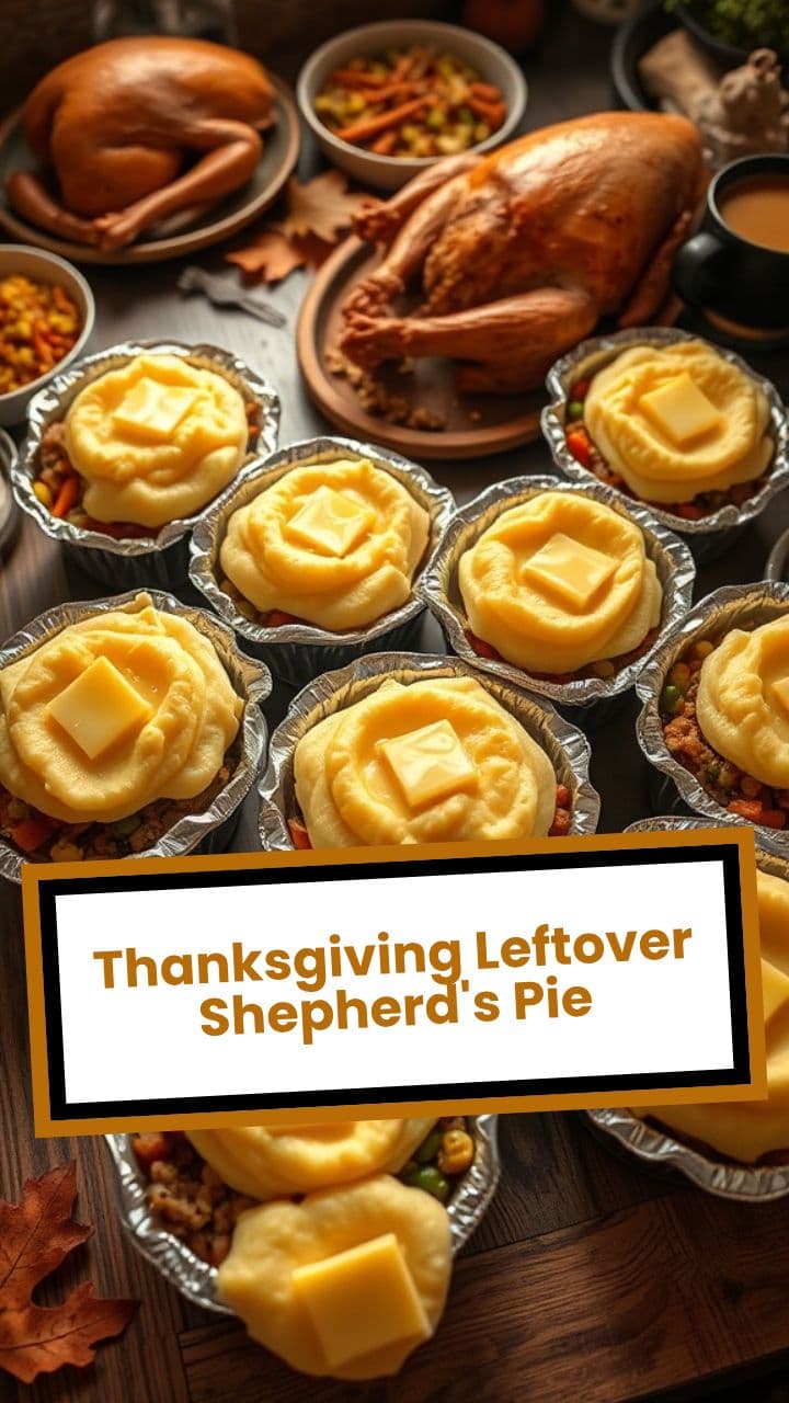 Thanksgiving Leftover Shepherd's Pie