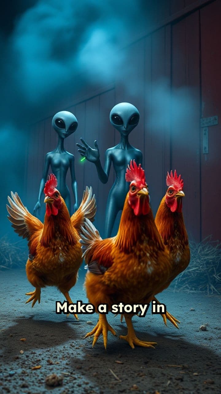 Chickens vs. the Night Invaders