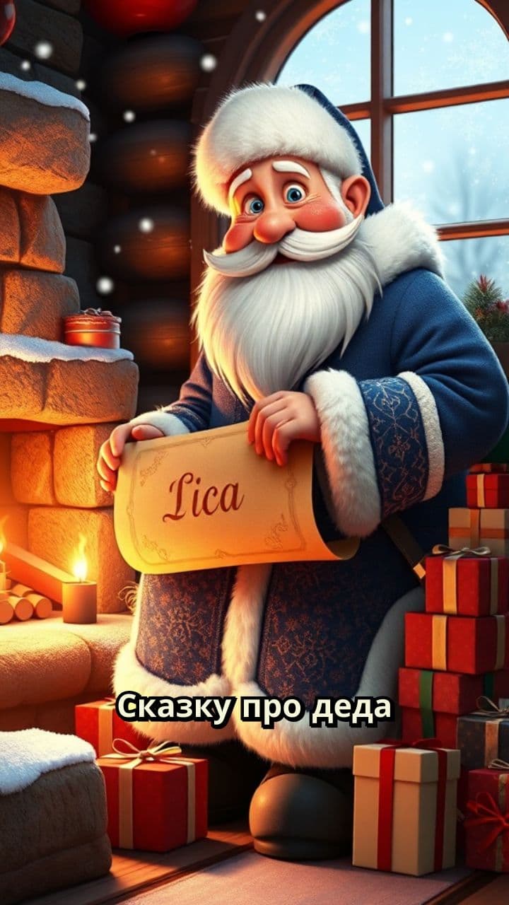 Поздравления от Деда Мороза для Лизы