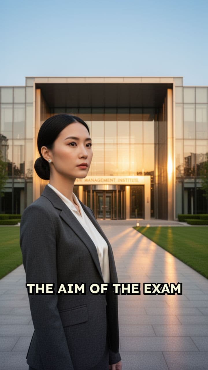 Aim of the Strategic Business Leader Exam