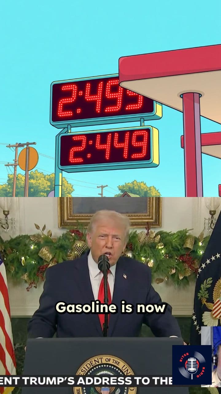 Fact-Checking Trump's Gas Prices Live on Air