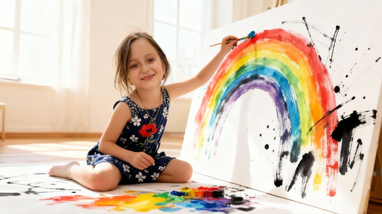 איילה רוקדת בשמחה