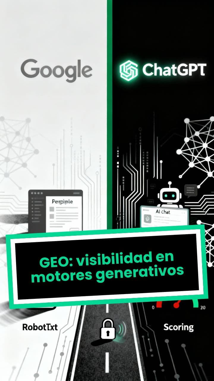 GEO: visibilidad en motores generativos