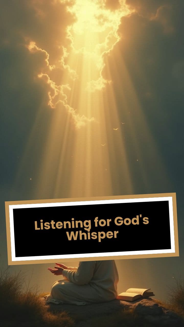 Listening for God's Whisper
