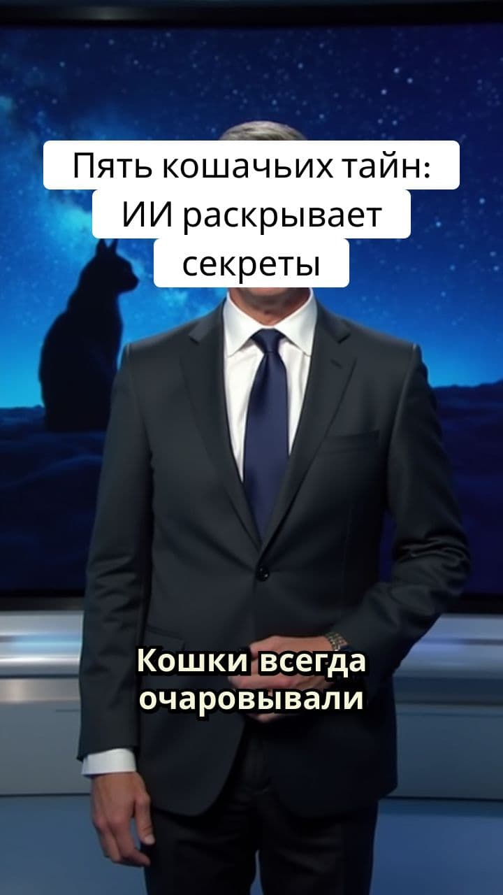 Пять кошачьих тайн: ИИ раскрывает секреты