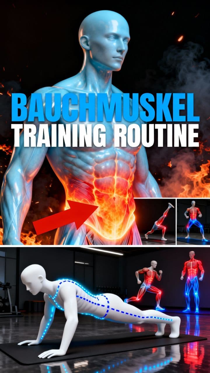 Bauchmuskel Training Routine