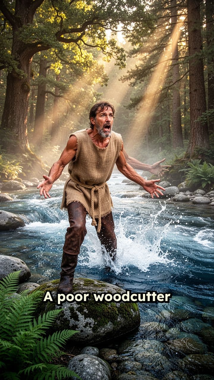 The Honest Woodcutter's Reward