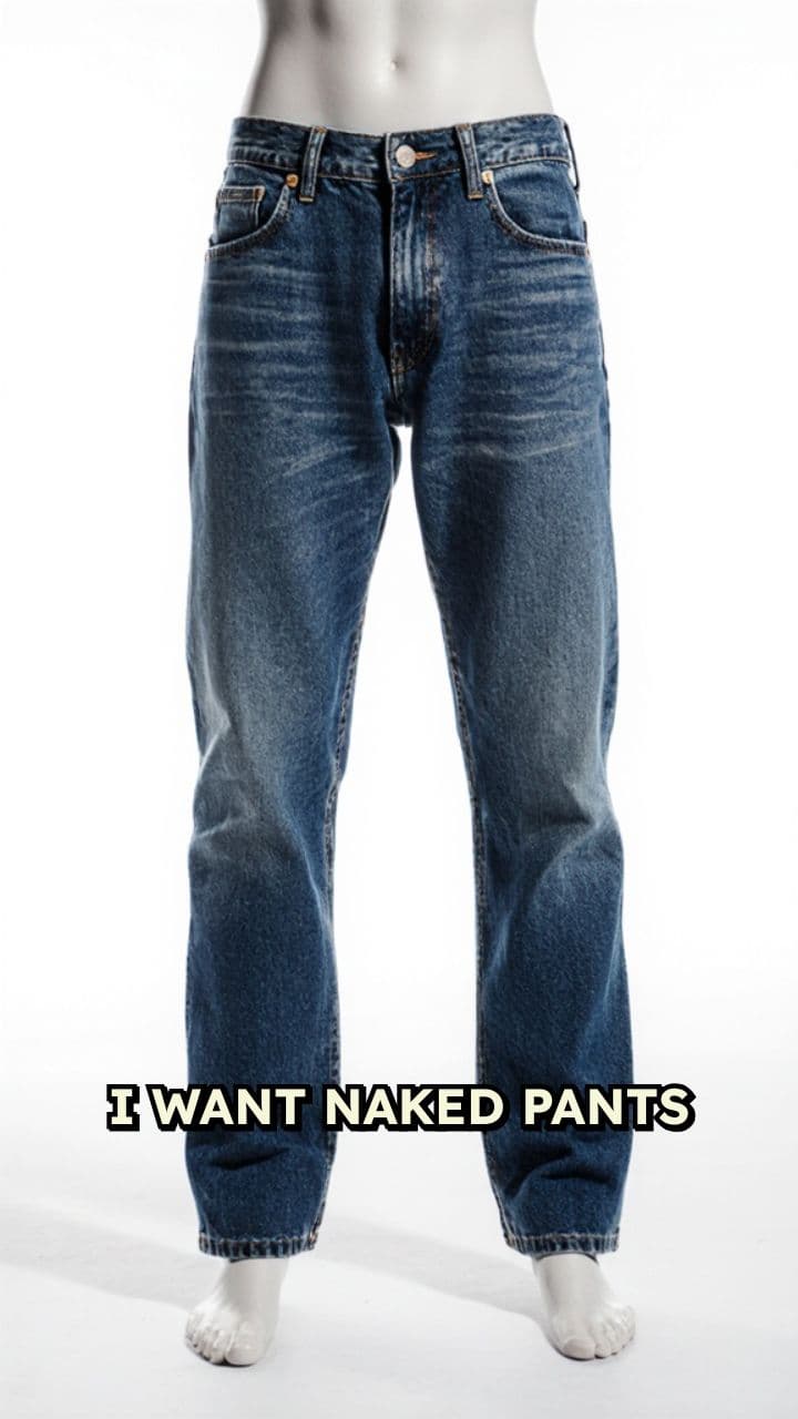 Naked Pants Desire