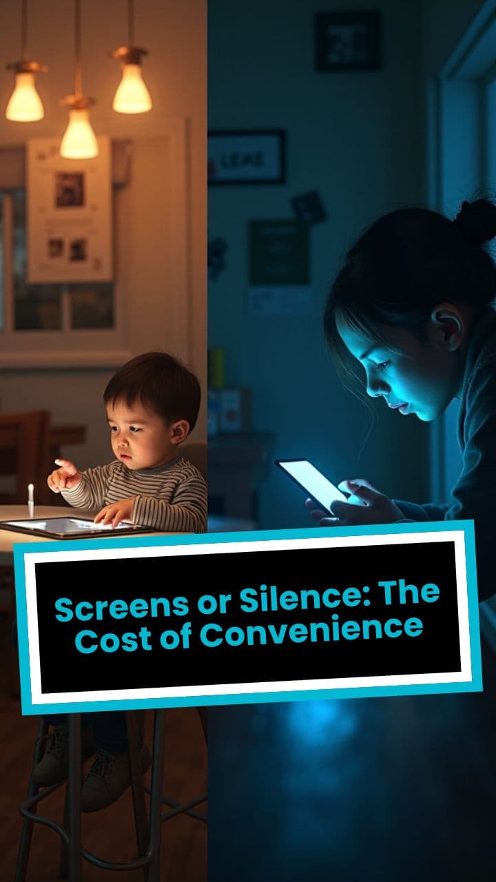 Screens or Silence: The Cost of Convenience