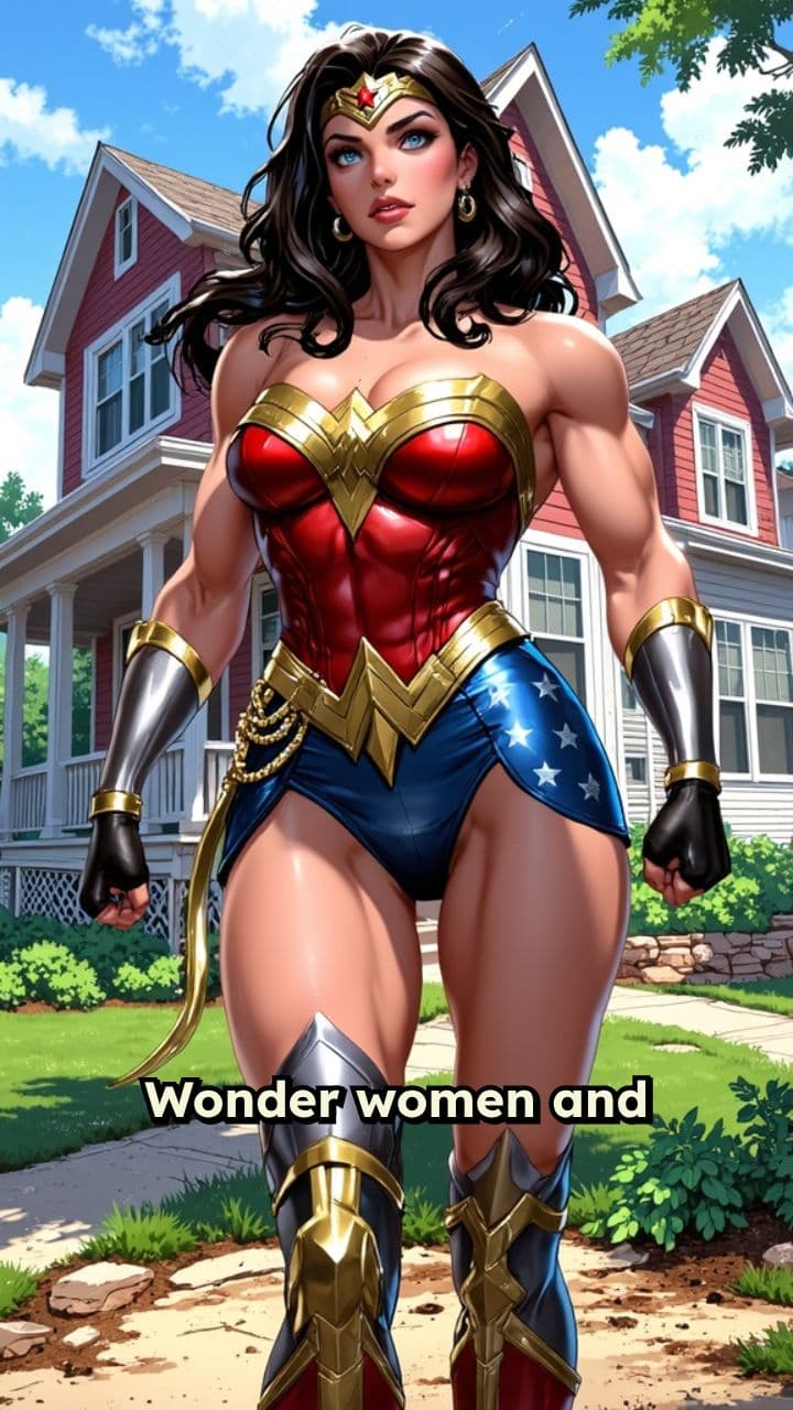 Wonder Woman and Android 18's Challenge