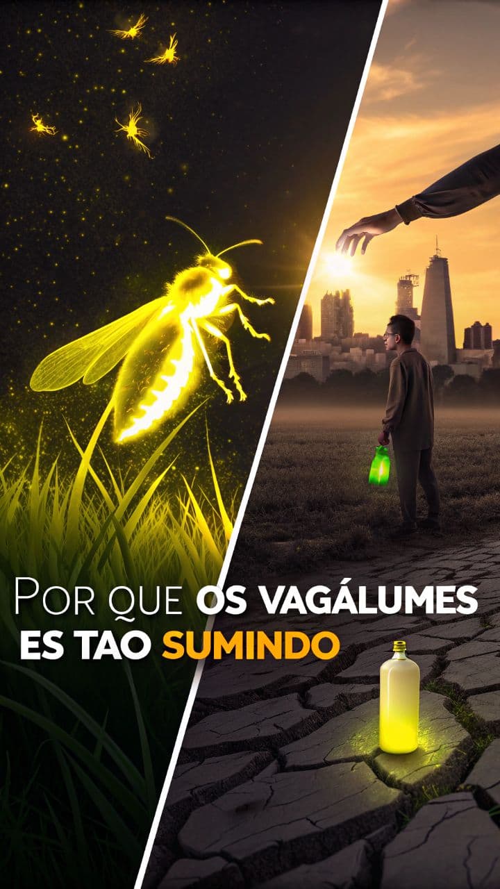 Por que os vagalumes estão sumindo
