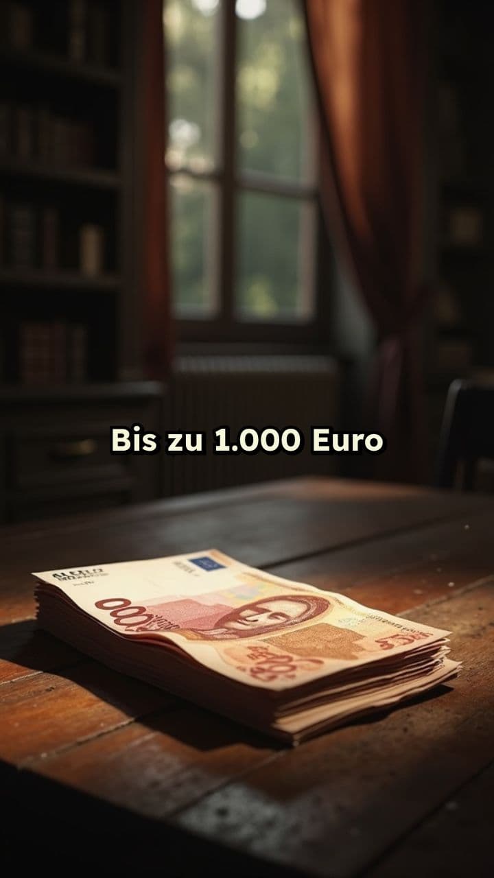 Bonus von bis zu 1.000 Euro prüfen