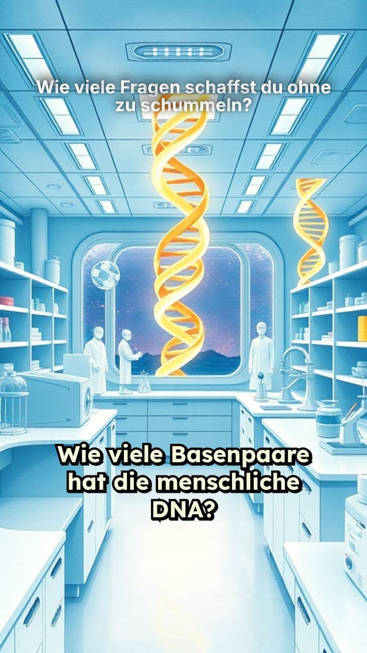 Wie viele Fragen schaffst du ohne zu schummeln?
